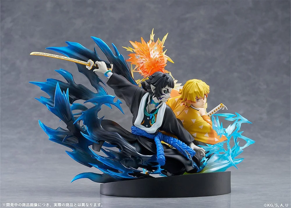Demon Slayer: Kimetsu no Yaiba PVC Statue Zenitsu Agatsuma & Kaigaku 15 cm